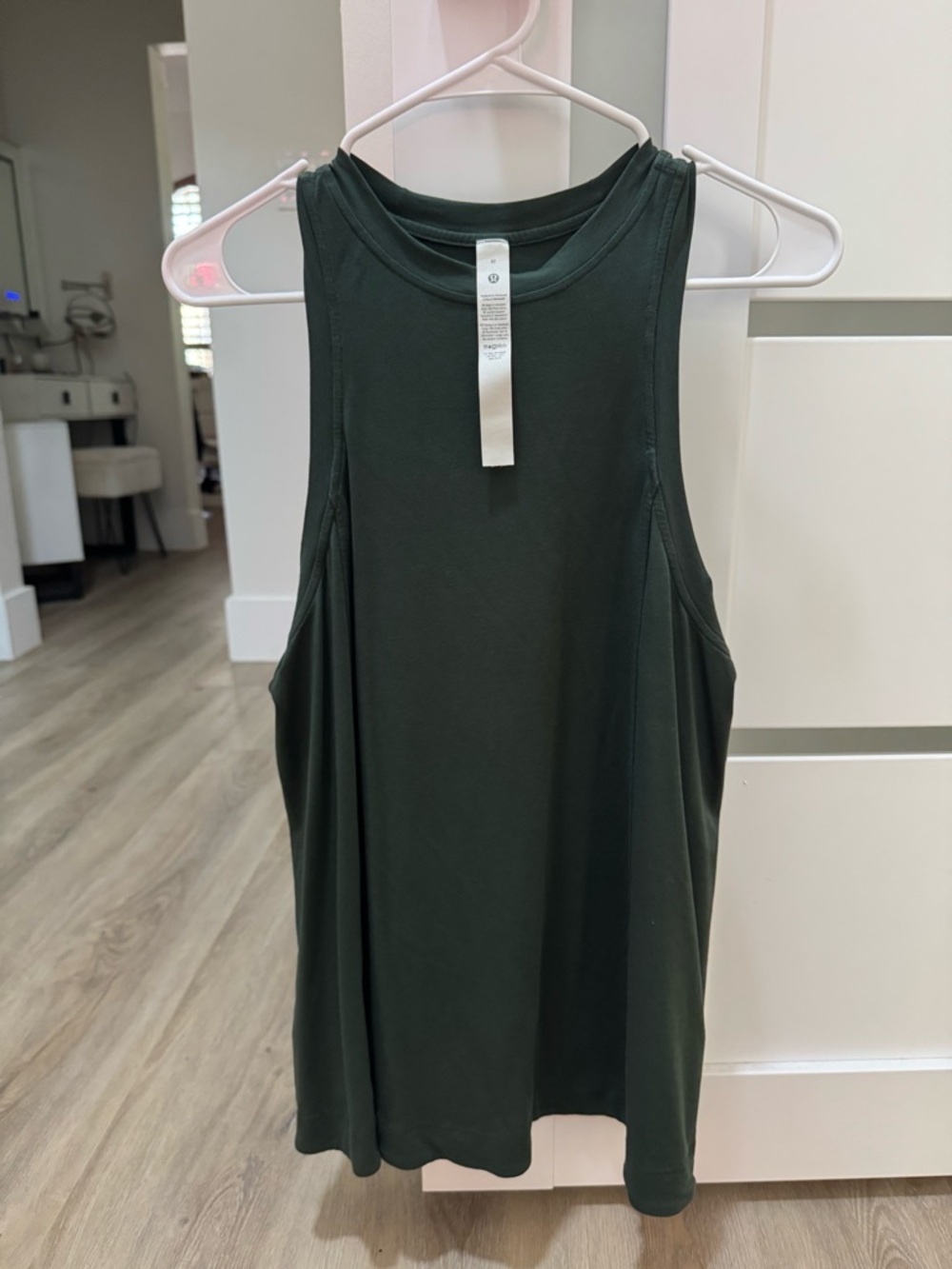 Lululemon Active Tank – Forest Green – Soft & Breathable